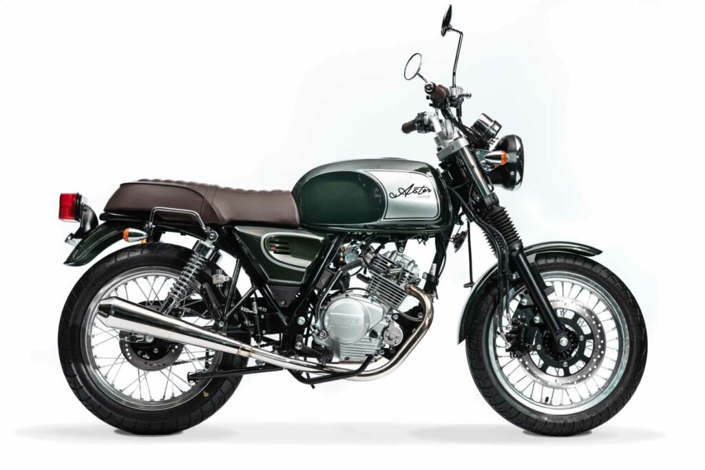 ORCAL ASTOR GREEN @ ORCAL MOTORCYCLES BENELUX