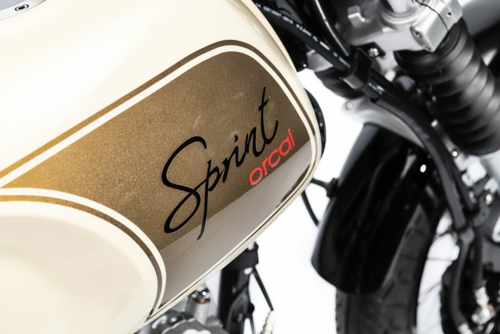 ORCAL SPRINT GOLD @ ORCAL MOTORCYCLES BENELUX