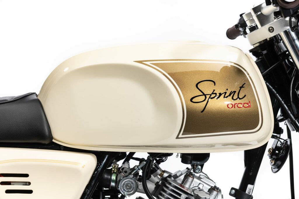 ORCAL SPRINT GOLD @ ORCAL MOTORCYCLES BENELUX